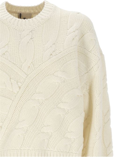 Maglia  a trecce in misto lana e cashmere THE GARMENT | 20559002